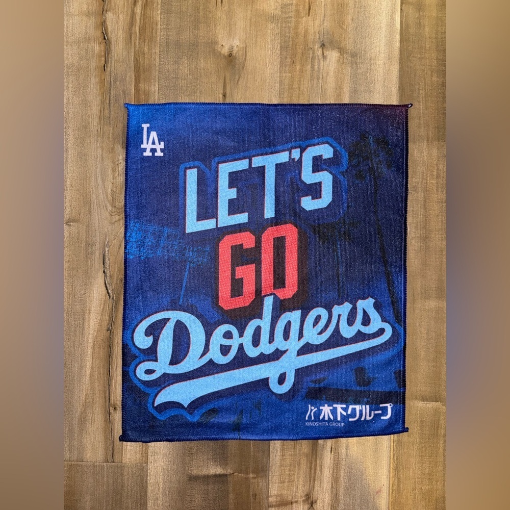 “Let’s Go Dodgers” 2025 NL Championship Game 4 Rally Towel